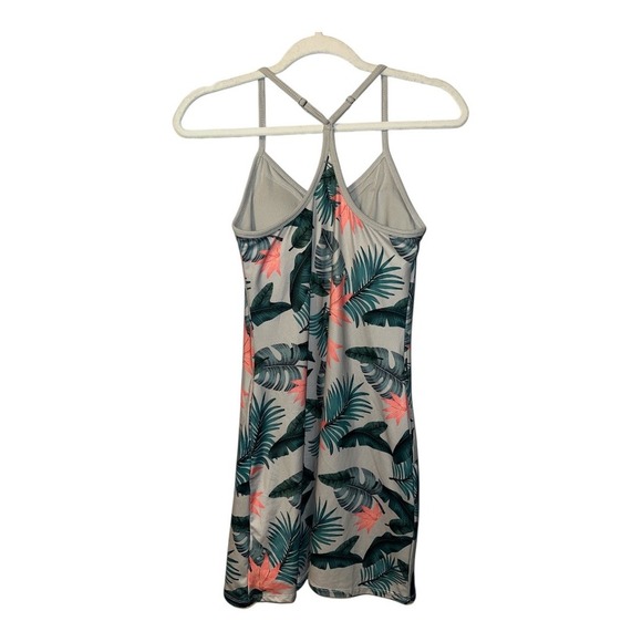 Kyodan Gray Tropical Print Athletic Dress, XS - Picture 3 of 7